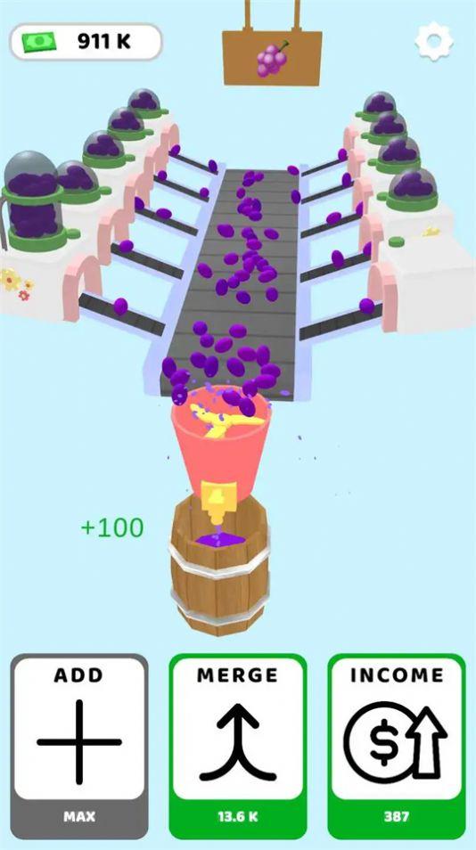 Grape Factory Idle游戏截图3