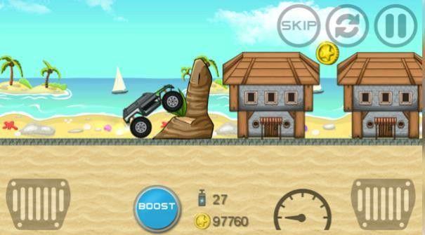 怪物卡车英雄（Monster Truck Race Car Games）游戏截图3