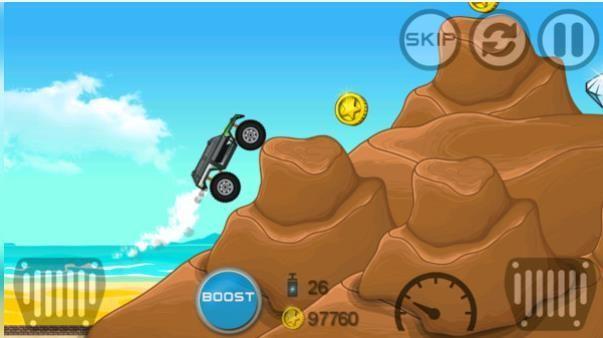 怪物卡车英雄（Monster Truck Race Car Games）游戏截图1