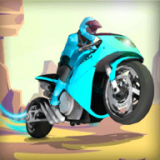 超级摩托车碰撞比赛游戏图标