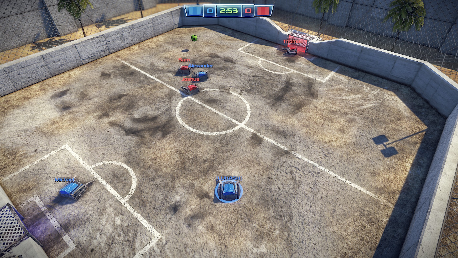 机器人足球赛免安装绿色版游戏截图3