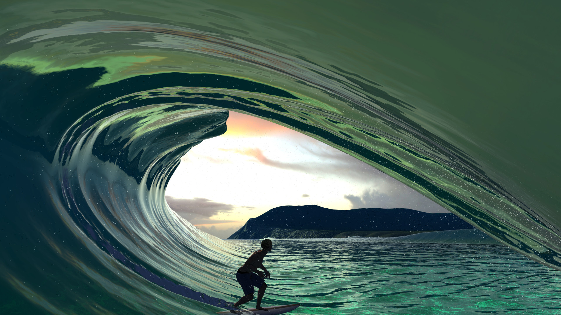 虚拟冲浪免安装绿色版游戏截图3