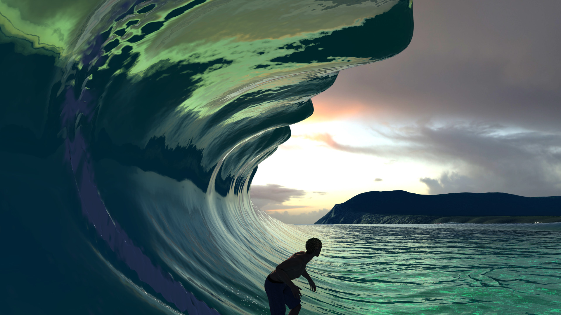 虚拟冲浪免安装绿色版游戏截图1