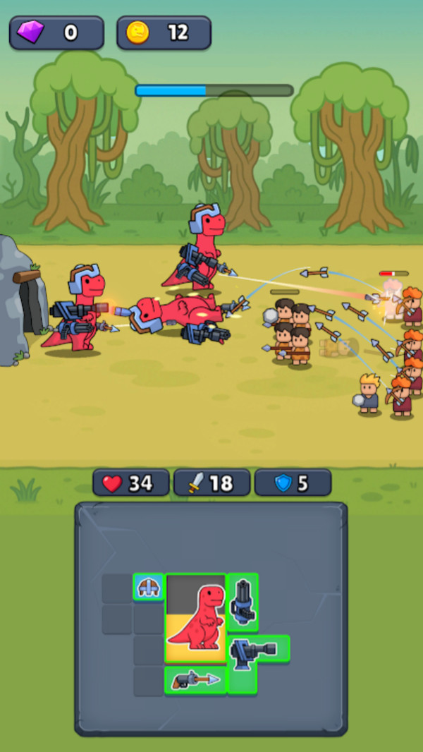 模拟恐龙合并战斗游戏截图4