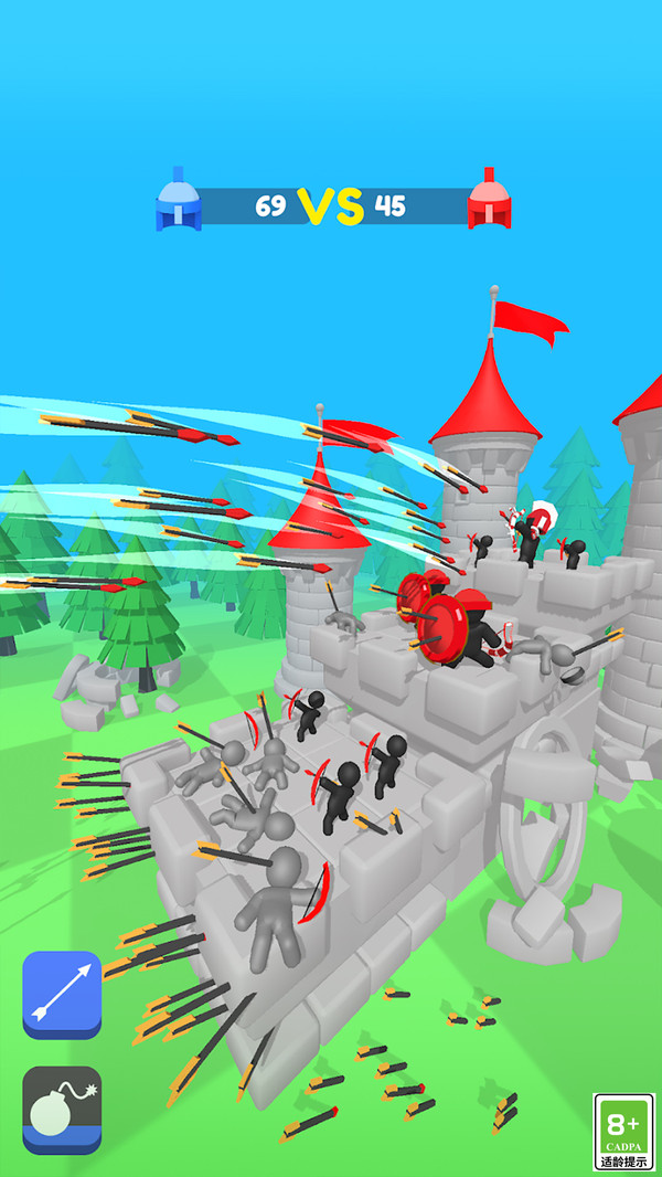 小兵冲冲冲游戏截图3