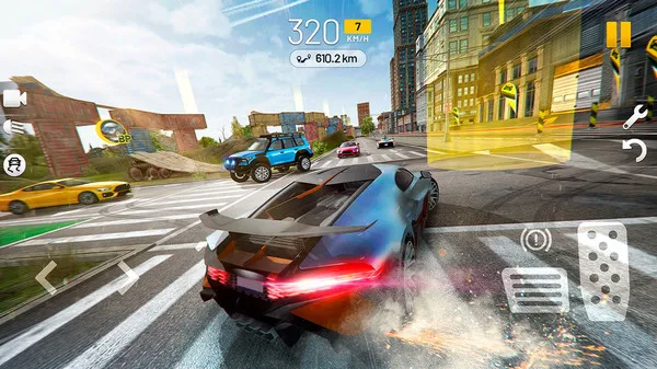 公路赛车狂飙游戏截图3