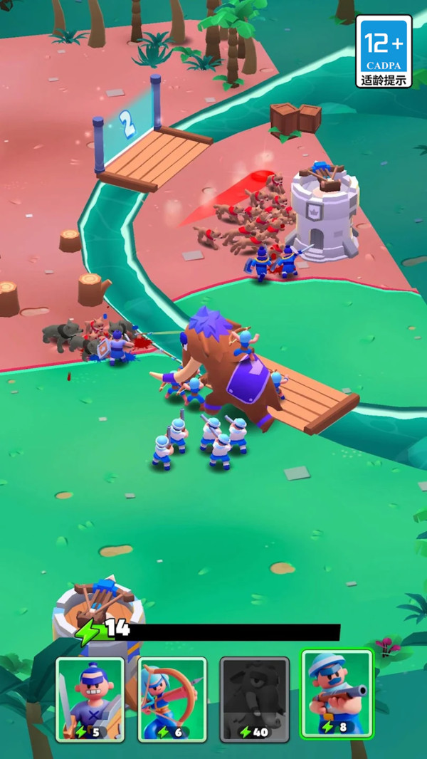 塔防大作战游戏截图1