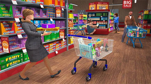 超市购物模拟游戏截图4