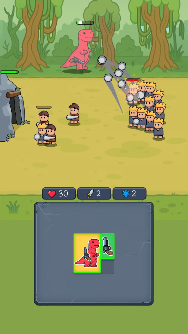 模拟恐龙合并战斗游戏截图2