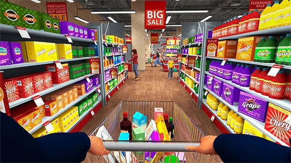 超市购物模拟游戏截图3