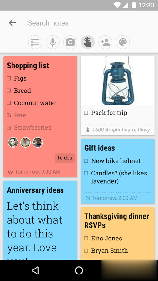 Google笔记(Google Keep)软件截图1