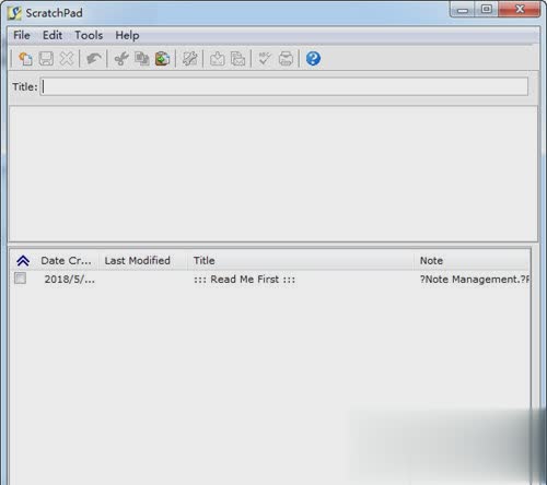 ScratchPad文本编辑器软件截图1