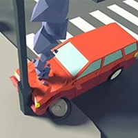 路口撞车游戏图标