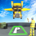 飞行垃圾车模拟器游戏图标