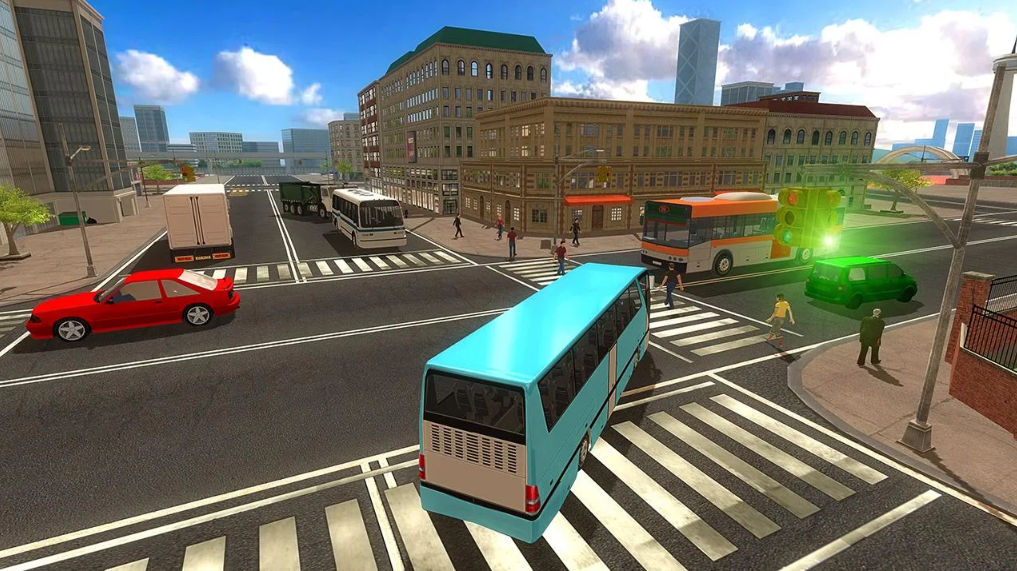 公交车模拟器手机版游戏截图3