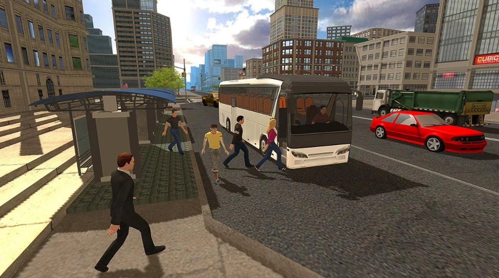 公交车模拟器手机版游戏截图5