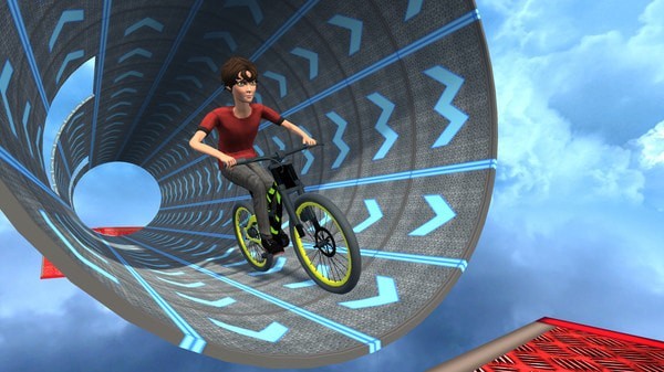 疯狂自行车极限特技游戏截图3