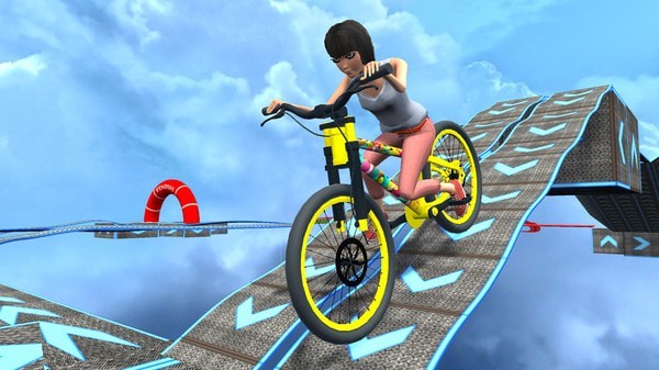 疯狂自行车极限特技游戏截图2