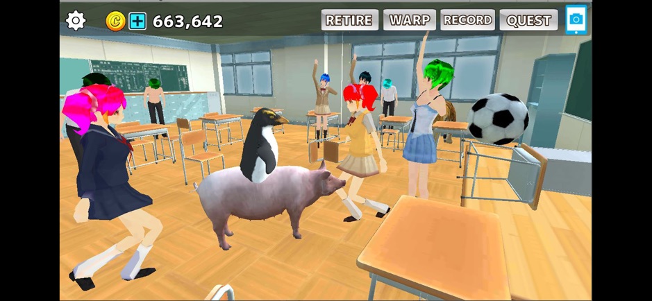 动物学校模拟器汉化安卓版游戏截图1