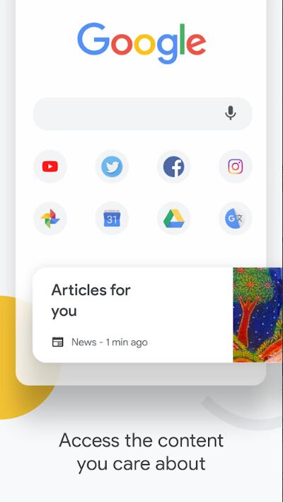 谷歌浏览器手机版软件截图1