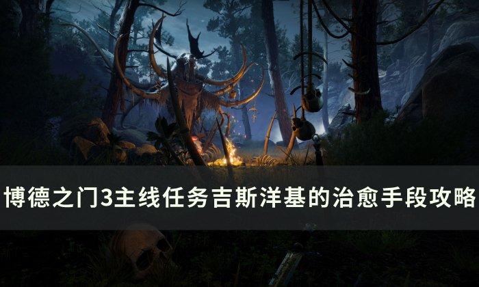 《博德之门3》吉斯洋基的治愈手段怎么过 吉斯洋基的治愈手段会攻略