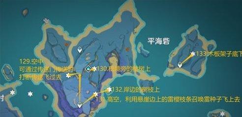 《原神》雷神瞳全收集攻略 稻妻雷神瞳位置分布图