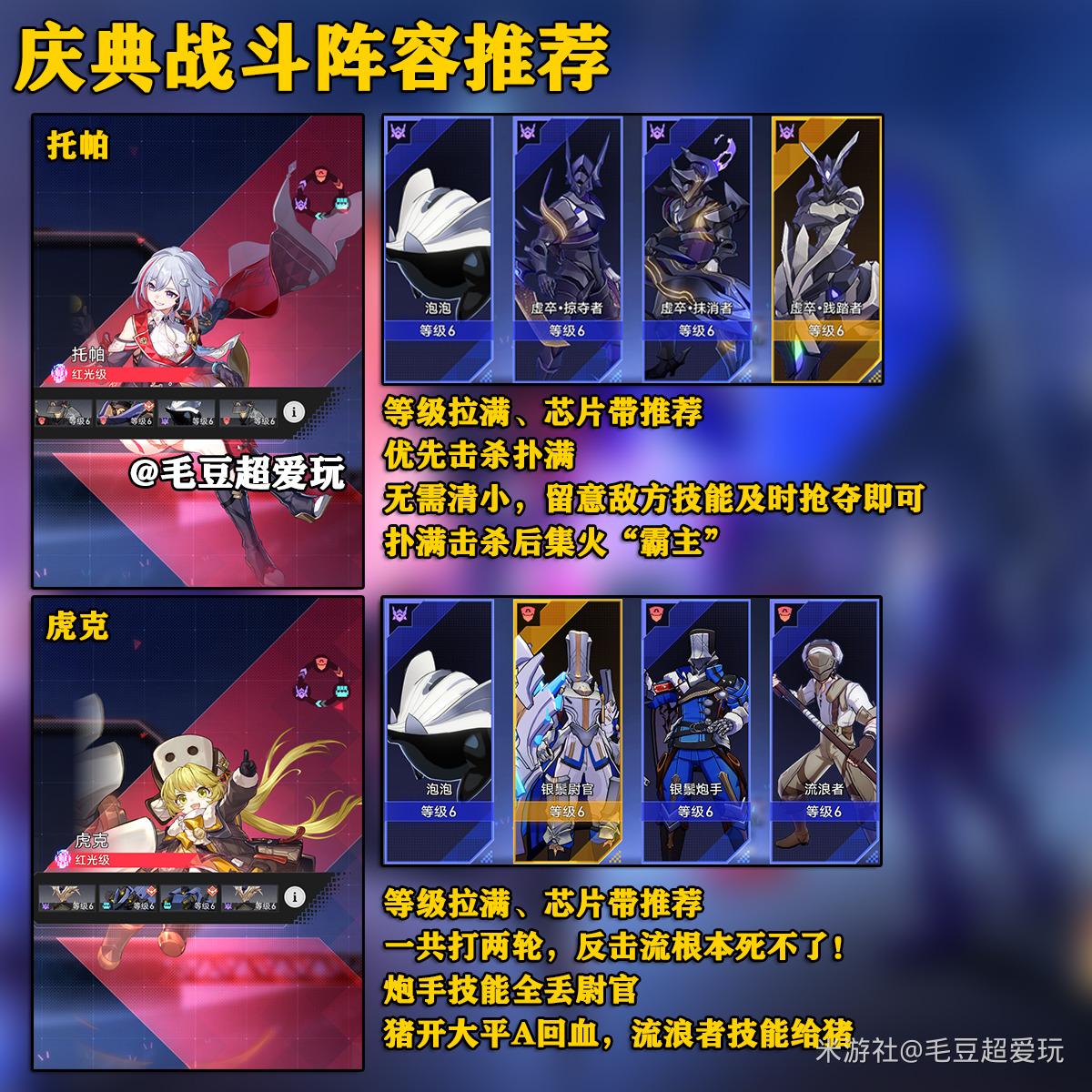 崩坏星穹铁道以太战线庆典战斗阵容推荐