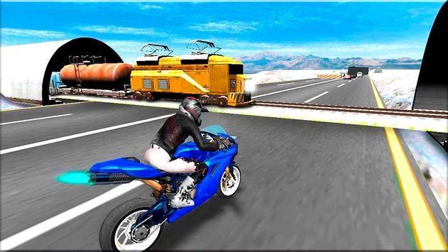 超级3D公路自行车特技Super 3D Highway Bike Stunt游戏截图2